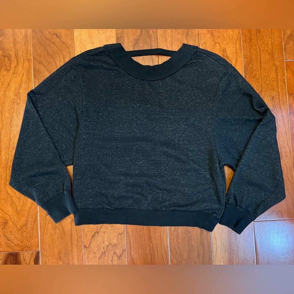 Anthropologie Pilcro Ryanne open-back sweatshirt - Picture 3 of 6